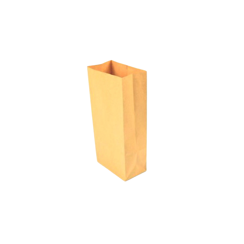 BOLSA KRAFT F/CUADRADO 1/2 (PAQ 100)