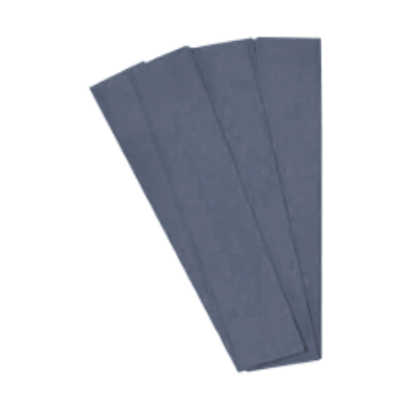 PAPEL CREPE PLATEADO 50 X 200cm (PAQ 10)