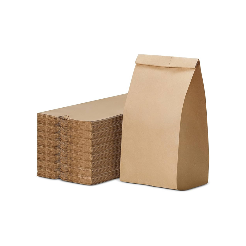 BOLSA KRAFT F/CUADRADO 5LB (PAQ 1000)