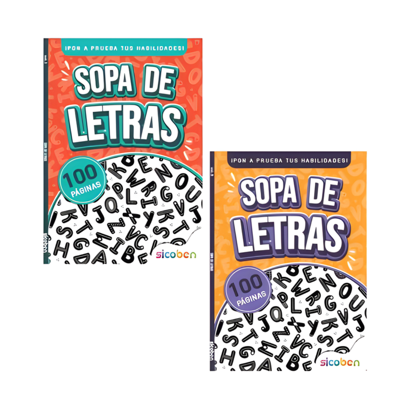 SOPAS DE LETRAS 100PAG SICOBEN