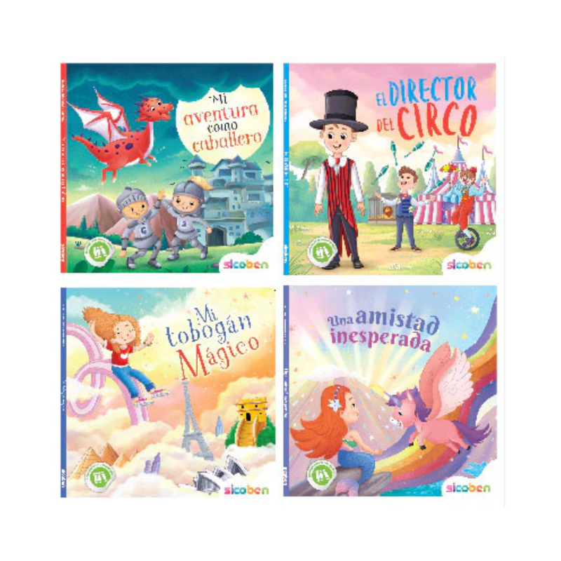 VALORES Y DIVERSION CUENTOS DE BIBLIOTECA SICOBEN