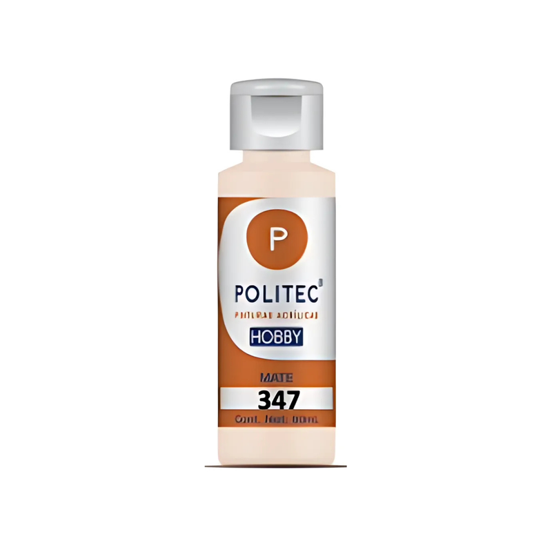PINTURA #347 POLITEC PIEL RUSA 60ML