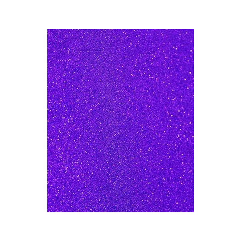 FOAM ESCARCHADO 50X70CM VIOLETA 10 H.
