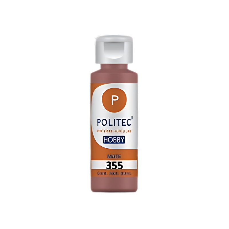 PINTURA #355 POLITEC PIEL INDU 60ML