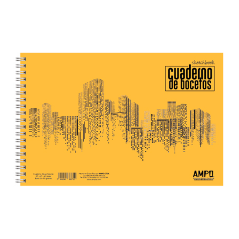 CUADERNO DE BOCETOS T/OFICIO 50H