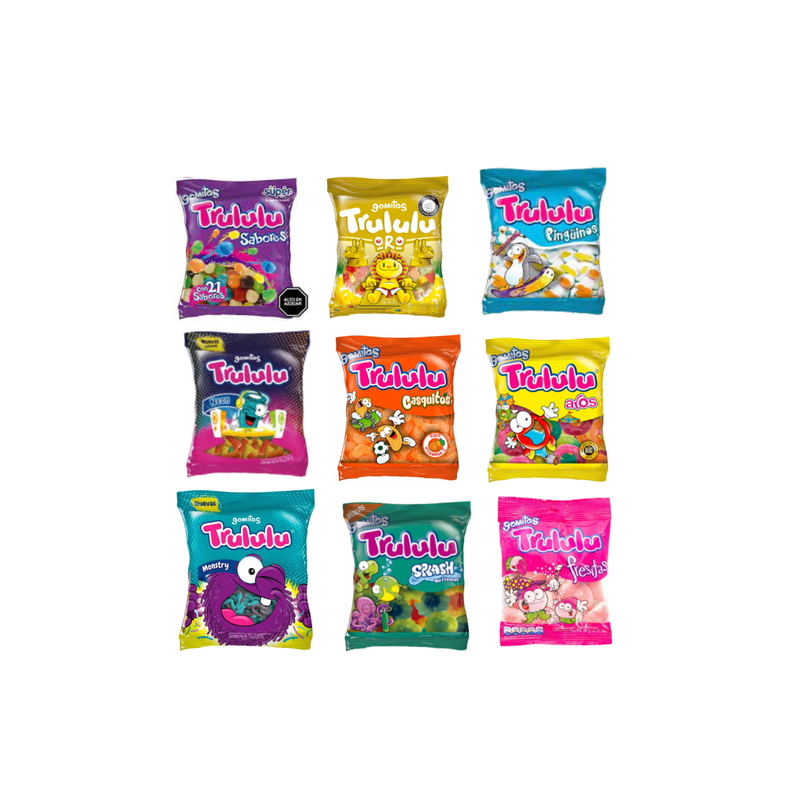 GOMITAS TRULULU VARIADAS 90G