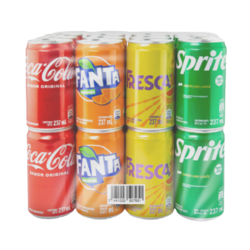 GASEOSAS SURTIDAS 237ML 24UDS