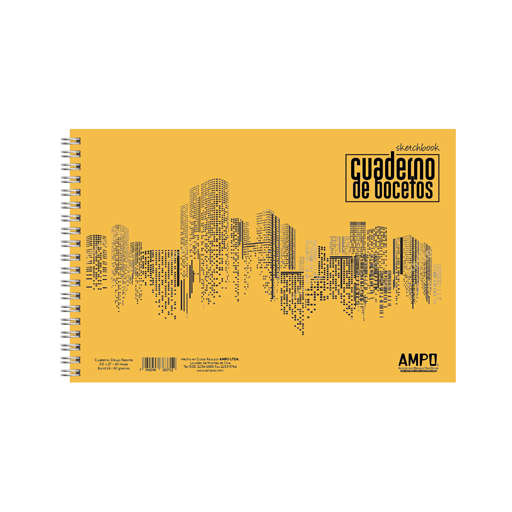 CUADERNO DE DIBUJO 40H AMPO OFICIO