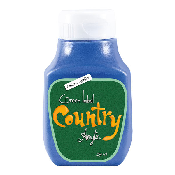 PINTURA COUNTRY 120ML #144 AZUL REY