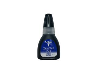 TINTA PARA ALMOHADILLA ARTLINE NEGRA 20 ML