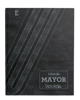 LIBRO MAYOR 100 FOLIOS VEROLIZ