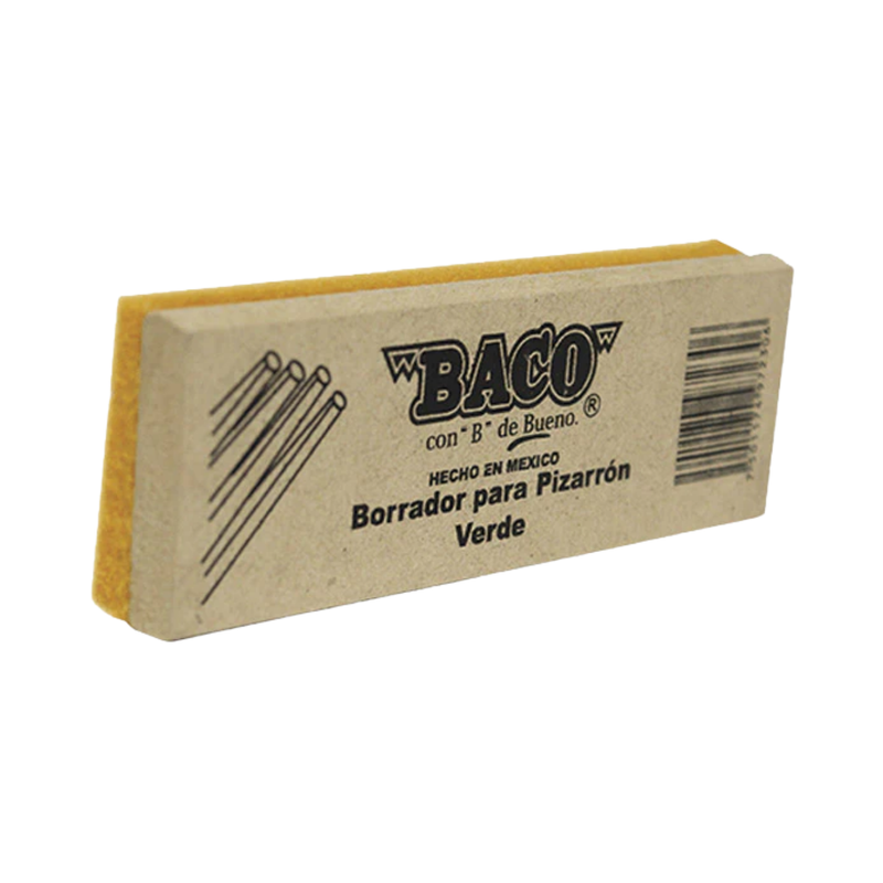 BORRADOR DE MADERA PARA PIZARRA BACO