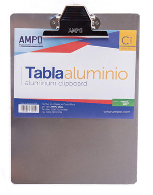 TABLA METALICA T/CARTA AMPO