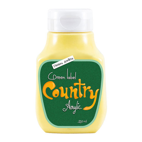 PINTURA COUNTRY 120ML #164 AMARILLO BEBE