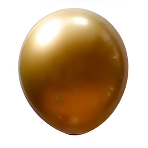 GLOBO No. 12  CHROME DORADO CELETEX (50 UDS)