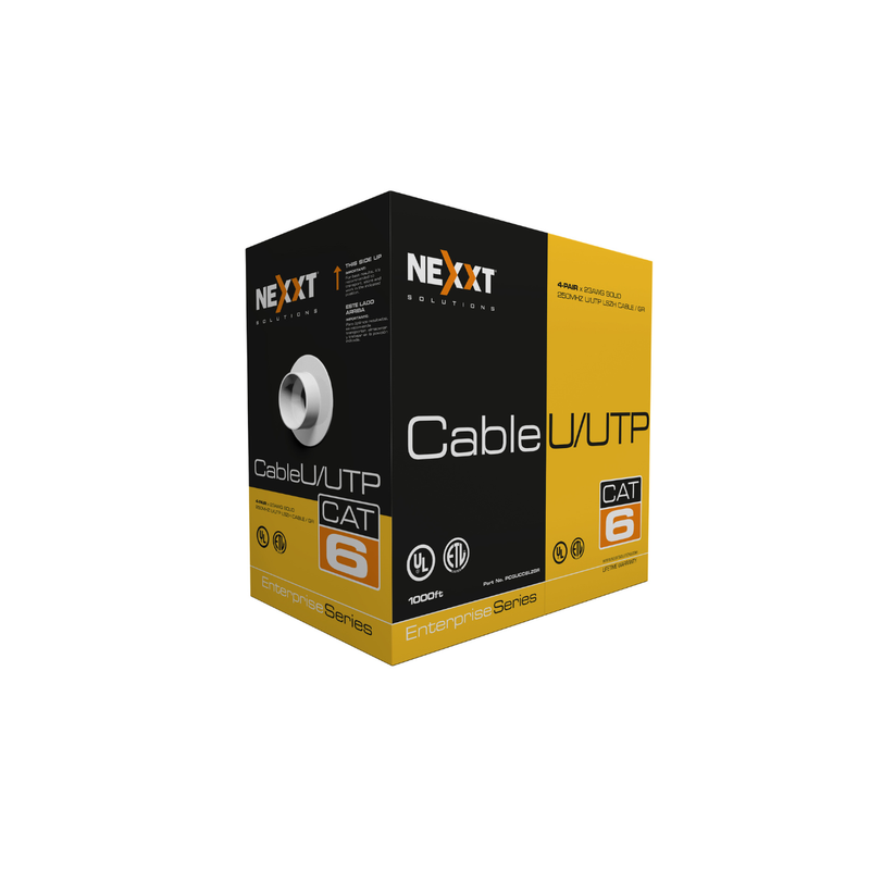 CABLE UTP NEXXT ESSENTIAL 4P 0.45MM CMX 305M