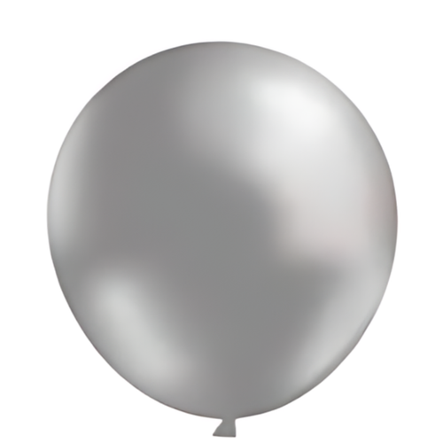 GLOBO No. 12 PLATEADO CELETEX (50 UDS)