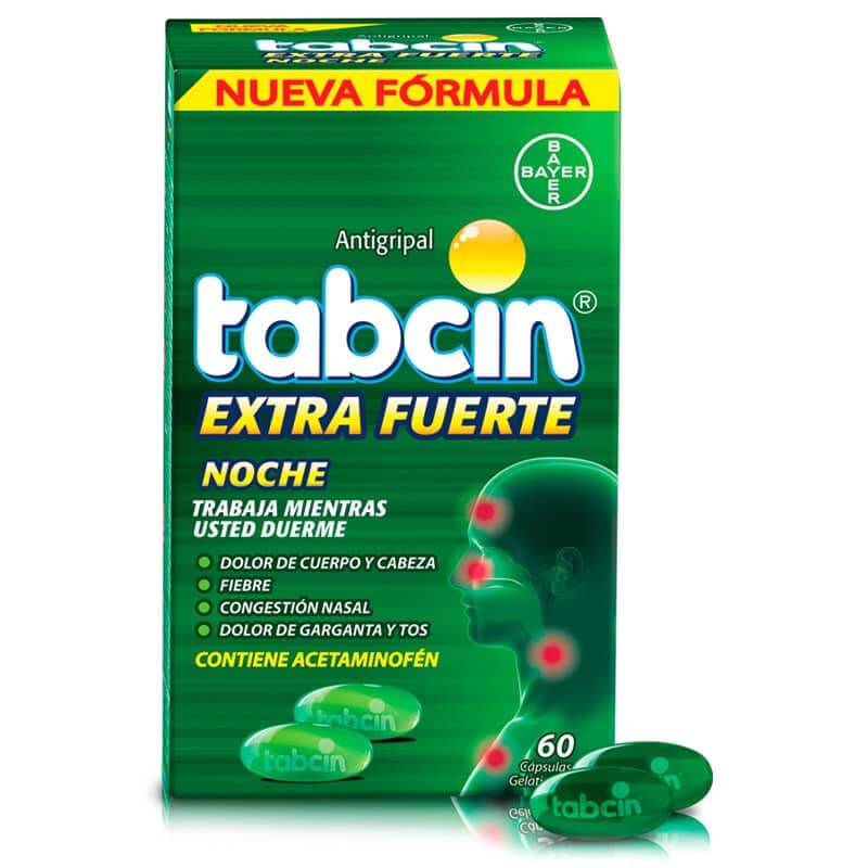 TABCIN GEL GRIPE Y TOS X60