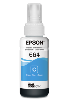 EPSON BOTELLA TINTA CYAN PARA L110-L210-L350-L355-L555 6500 PAG T664220-AL