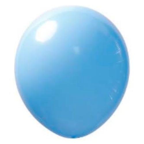 GLOBO No. 12 CELESTE SENSACIONAL (50 UDS)