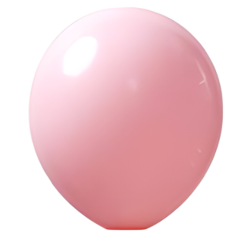 GLOBO No. 12 ROSADO CELETEX (50 UDS)