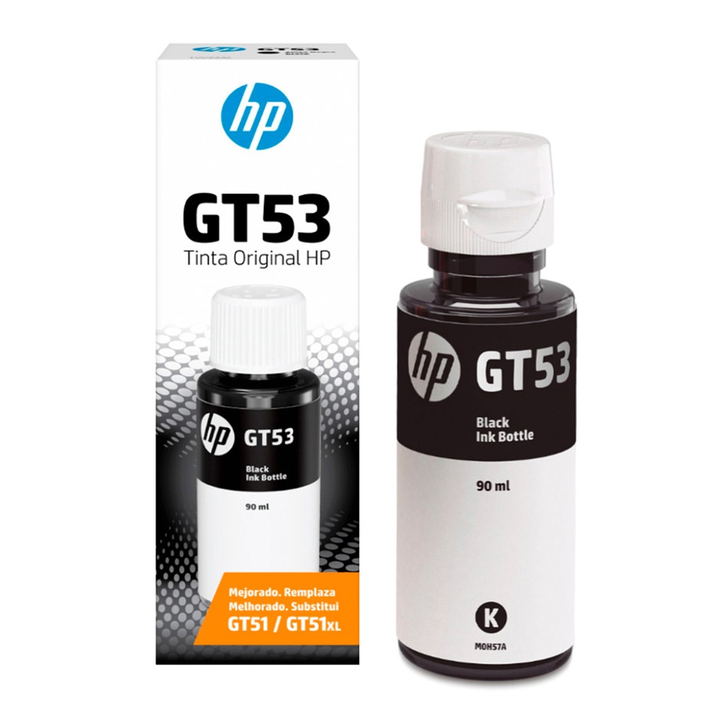 HP BOTELLA TINTA GT53 NEGRA 5000P 1Vv22AI