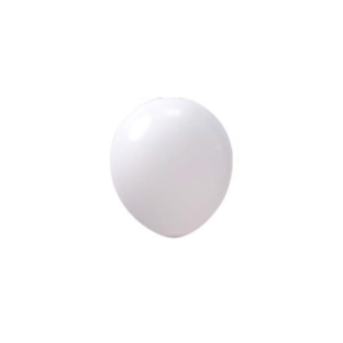 GLOBO No. 5 BLANCO CELETEX (50 UDS)