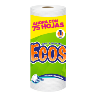 TOALLA SERVILLETA ECOS 75H UNIDAD