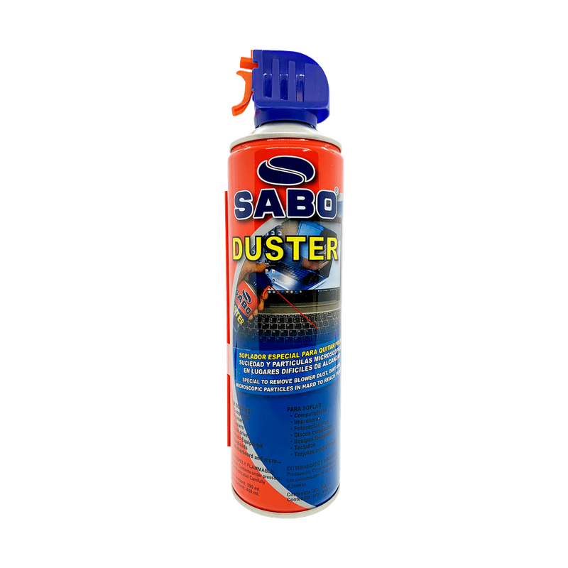 LIMPIADOR SABO DUSTER AIRE COMPRIMIDO 590ML UNIDAD