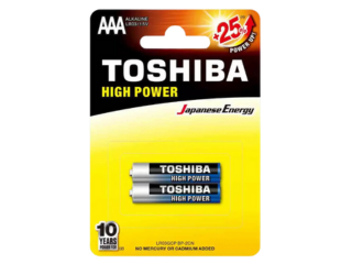 BATERIA TOSHIBA AAA ALKALINA  BL 2 (144)