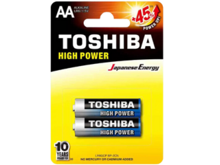 BATERIA TOSHIBA AA  ALKALINA BL 2  (144)