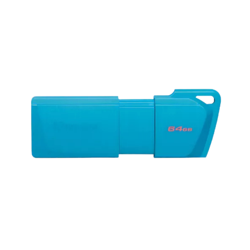 LLAVE MAYA USB 64GB KINGSTON EXODIA TURQUESA 3.2 7LB