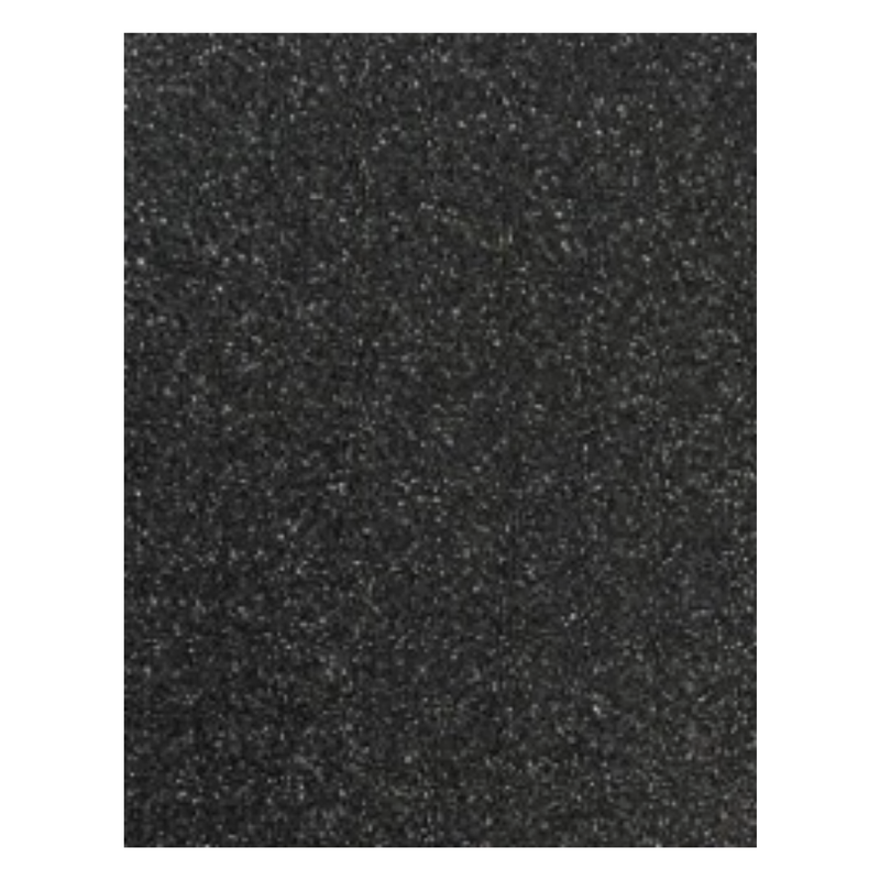 FOAM ESCARCHADO 50X70CM NEGRO 10H