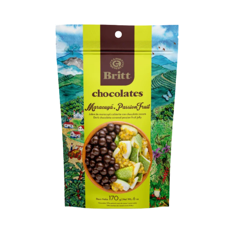 CHOCOLATE BRITT MARACUYA 170 G