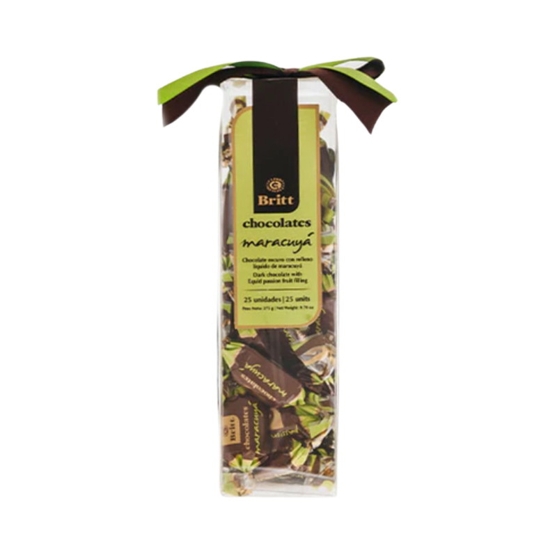 CHOCOLATE BRITT RELLENO MARACUYA 23 U 253 G