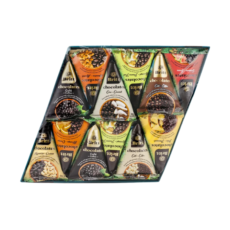 CHOCOLATES BRITT DOYPACK SURTIDO DE FRUTAS CR