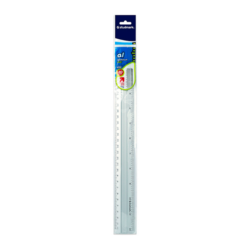 REGLA DE ALUMINIO 30CM STUDMARK 12"