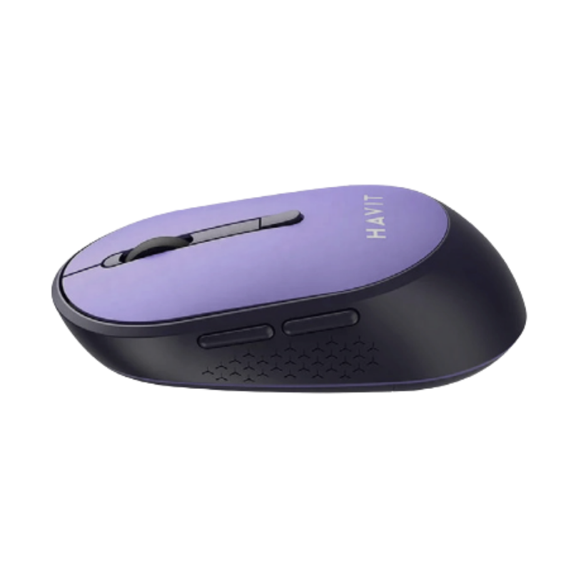 MOUSE  HAVIT MS78GT WIRELESS MORADO UNIDAD 