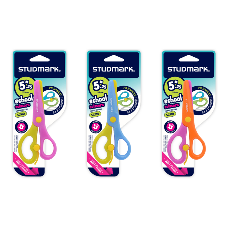 TIJERA 5.25 PLASTICA STUDMARK