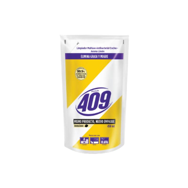 LIMPIADOR DE GRASA 409 450ML