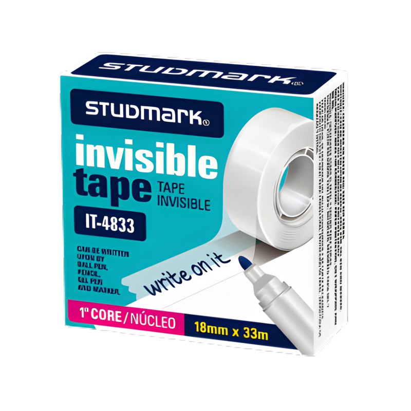 CINTA ADH 3/4 18MM/33M INVISIBLE