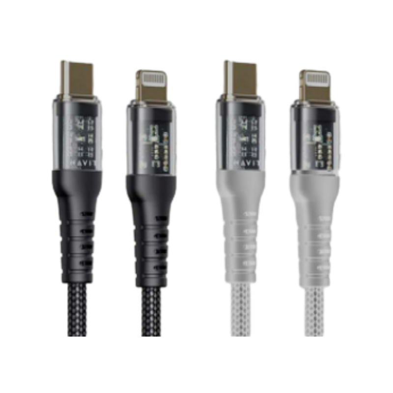 CABLE HAVIT TIPO C A LIGHTNING CB6241 1.2M BLANCO