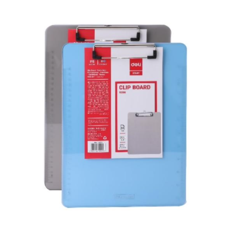 TABLA PLASTICA CON CLIP DELI 