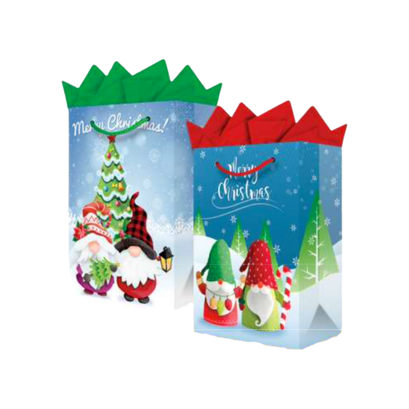 BOLSA DE REGALO MEDIANA 6UDS GNOMOS 