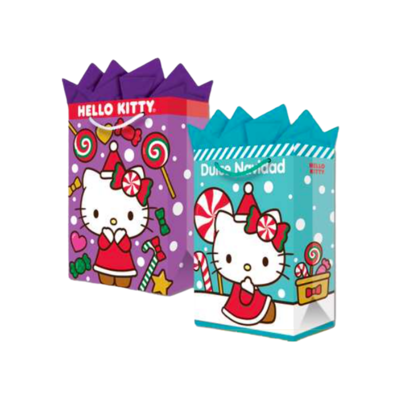 BOLSA DE REGALO MEDIANA 6UDS HELLO KITTY 