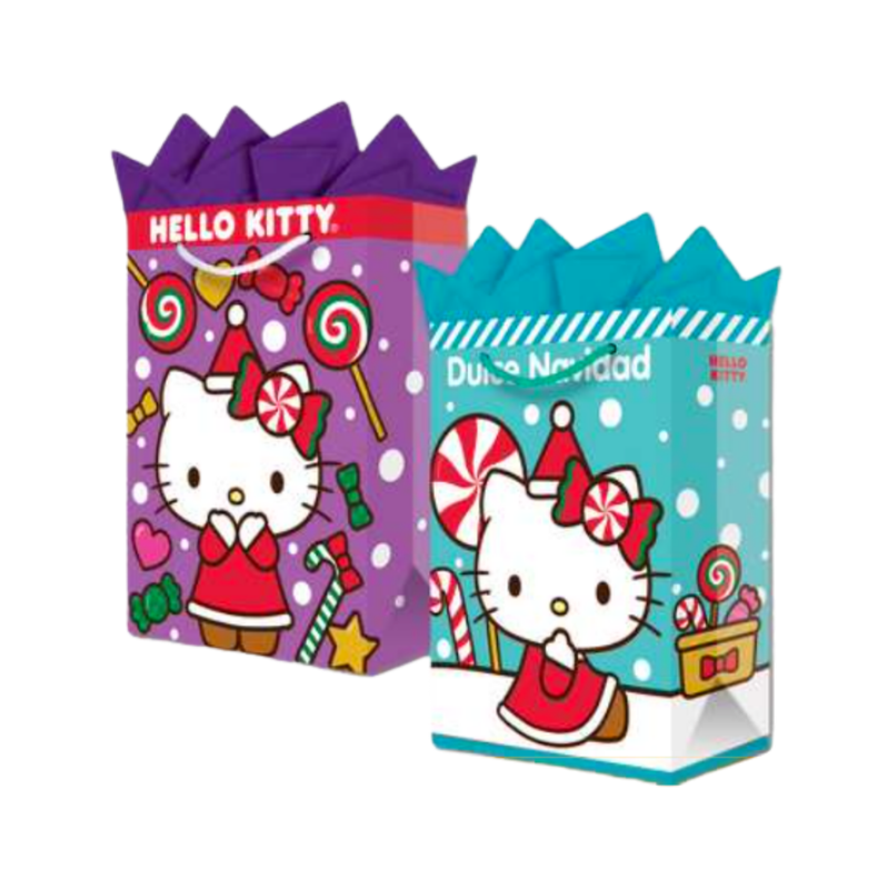 BOLSA DE REGALO GRANDE  6UDS HELLO KITTY  