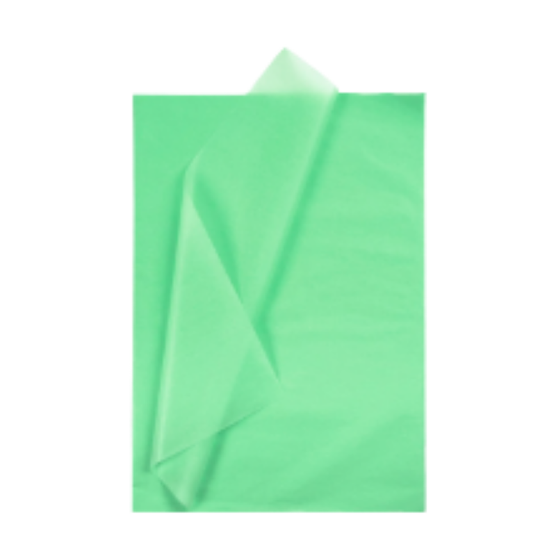 PAPEL SEDA VERDE LIMON  17GRS 50.8X66CM 100P   