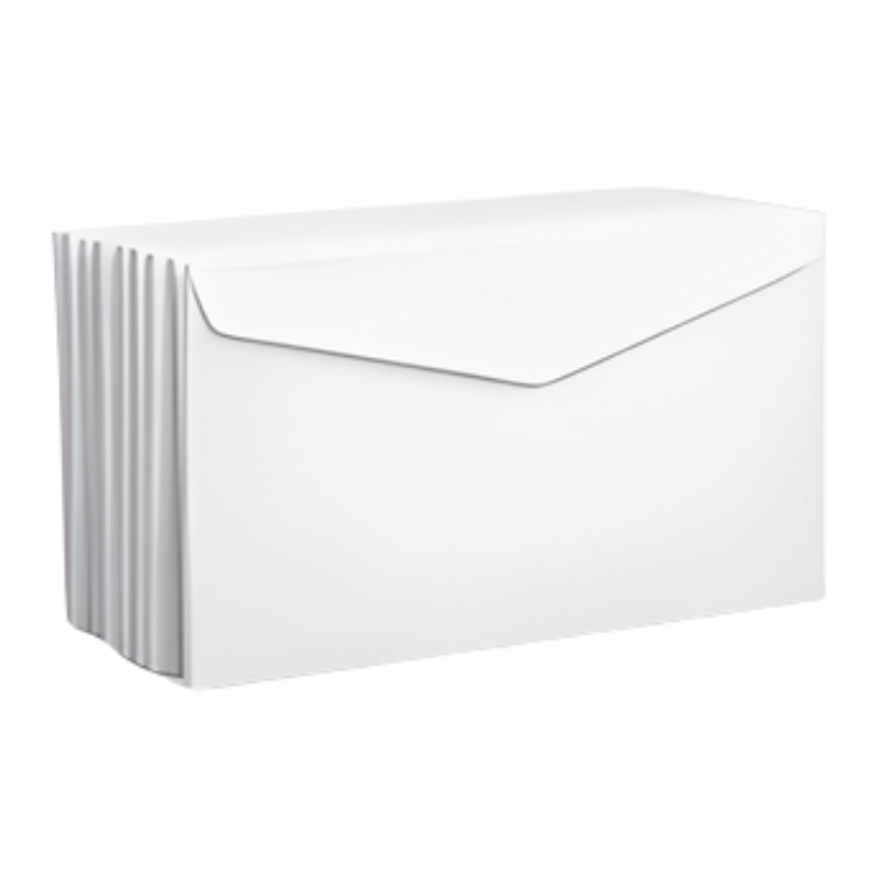 SOBRE MANILA #2 BLANCO (PAQ 50)  