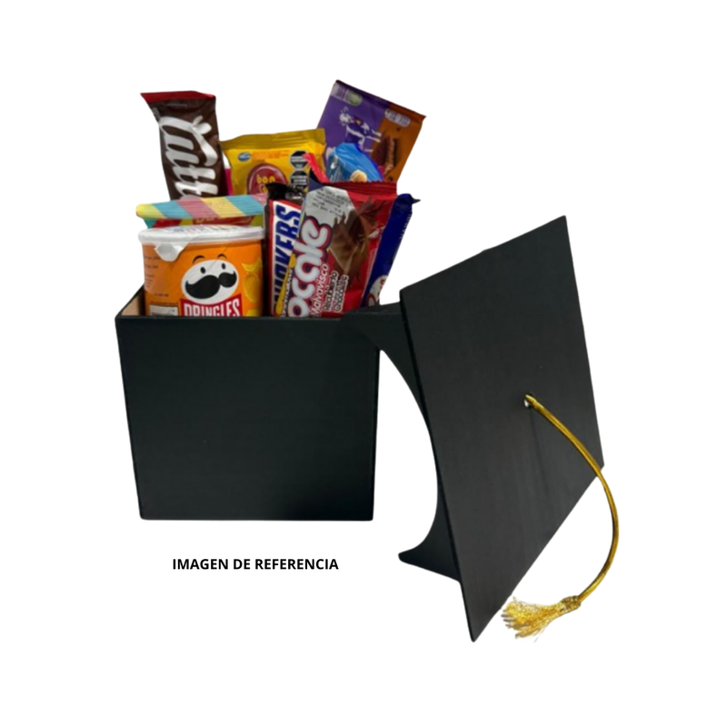 CAJA GRANDE ARREGLADA DE GRADUACIÓN