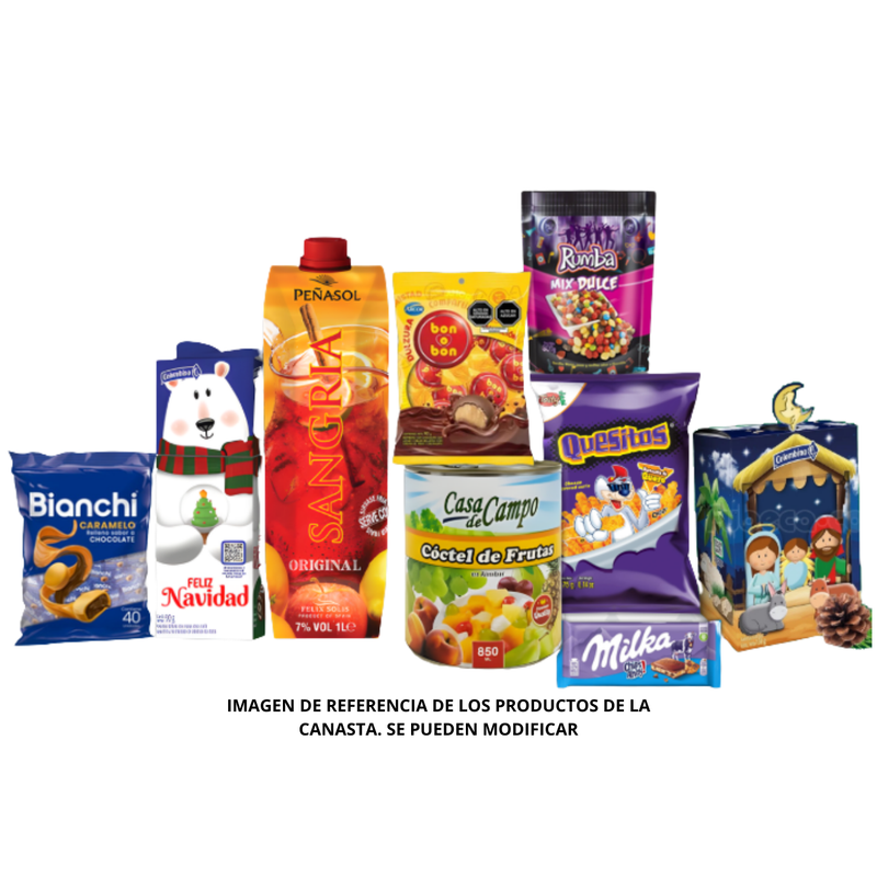 CANASTA NAVIDEÑA #5